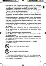 Preview for 5 page of Dreamland LUXURY HEATED THROW Operating Instructions Manual