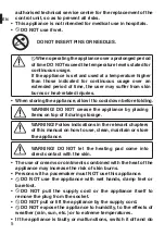 Preview for 6 page of Dreamland R6705 Instructions For Use Manual