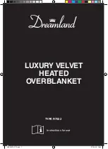 Dreamland R7502 Instructions For Use Manual preview