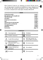 Preview for 3 page of Dreamland R7502 Instructions For Use Manual