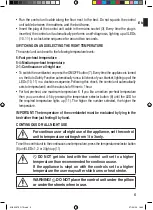 Preview for 7 page of Dreamland R7502 Instructions For Use Manual