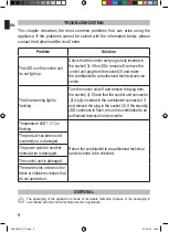 Preview for 10 page of Dreamland R7502 Instructions For Use Manual