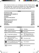 Preview for 3 page of Dreamland R7507 Instructions For Use Manual