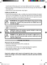 Preview for 9 page of Dreamland R7507 Instructions For Use Manual