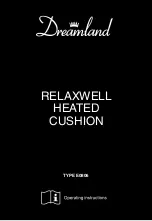 Dreamland Relaxwell Operating Instructions Manual preview