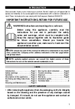 Preview for 3 page of Dreamland STARLIGHT L1630 Operating Instructions Manual