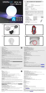 DreamLED RFB-30 User Manual preview