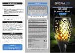 Preview for 1 page of DreamLED Solar Flame Light SFL-200 User Manual