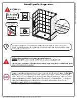 Preview for 7 page of Dreamline Alliance Pro LT SDAT48W700 Installation Instructions Manual