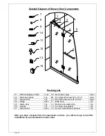 Preview for 3 page of Dreamline AQUA PLUS Installation Manual