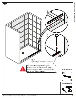 Предварительный просмотр 15 страницы Dreamline AVIGNON SHDR-3234721-86 Installation Instructions Manual