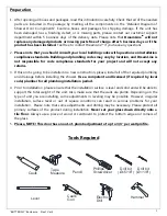 Preview for 2 page of Dreamline BUTTERFLY+ENCLOSURE Installation Instructions Manual