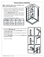 Preview for 10 page of Dreamline BUTTERFLY+ENCLOSURE Installation Instructions Manual