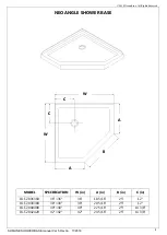 Предварительный просмотр 9 страницы Dreamline Charisma Slimline DLT-1032320 Installation Instructions Manual