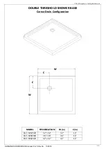 Предварительный просмотр 11 страницы Dreamline Charisma Slimline DLT-1032320 Installation Instructions Manual