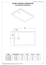 Предварительный просмотр 12 страницы Dreamline Charisma Slimline DLT-1032320 Installation Instructions Manual