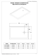 Предварительный просмотр 13 страницы Dreamline Charisma Slimline DLT-1032320 Installation Instructions Manual