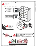 Предварительный просмотр 5 страницы Dreamline ENCORE-X SHDR-164876X Series Installation Instructions Manual