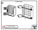 Предварительный просмотр 10 страницы Dreamline ENCORE-X SHDR-164876X Series Installation Instructions Manual