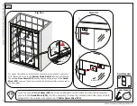 Предварительный просмотр 21 страницы Dreamline ENCORE-X SHDR-164876X Series Installation Instructions Manual