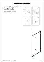 Preview for 5 page of Dreamline ENIGMA 60" wide Installation Instructions Manual