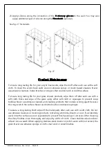 Preview for 18 page of Dreamline ENIGMA 60" wide Installation Instructions Manual