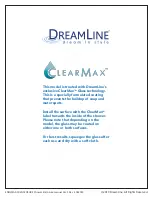 Preview for 2 page of Dreamline ENIGMA AIR SHEN-6434480 Series Installation Instructions Manual