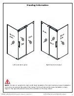 Preview for 4 page of Dreamline ENIGMA AIR SHEN-6434480 Series Installation Instructions Manual