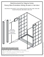 Preview for 6 page of Dreamline ENIGMA AIR SHEN-6434480 Series Installation Instructions Manual