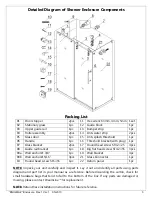 Предварительный просмотр 3 страницы Dreamline ENIGMA Z Installation Instructions Manual