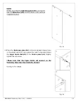 Предварительный просмотр 10 страницы Dreamline ENIGMA Z Installation Instructions Manual