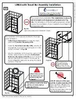 Preview for 24 page of Dreamline LINEA SDLI30W720XTX Series Installation Instructions Manual