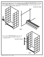 Preview for 8 page of Dreamline MIRAGE-X SHDR-1948723L Series Installation Instructions Manual