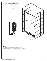 Предварительный просмотр 14 страницы Dreamline MIRAGE-X SHDR-1948723L Series Installation Instructions Manual