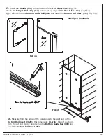 Предварительный просмотр 16 страницы Dreamline MIRAGE-X SHDR-1948723L Series Installation Instructions Manual