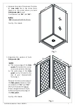 Preview for 26 page of Dreamline PRIME 31x31 Installation Instructions Manual