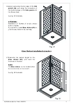 Preview for 34 page of Dreamline PRIME 31x31 Installation Instructions Manual