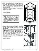 Preview for 44 page of Dreamline PRIME 31x31 Installation Instructions Manual