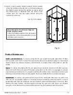 Preview for 47 page of Dreamline PRIME 31x31 Installation Instructions Manual