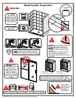 Preview for 5 page of Dreamline SAPPHIRE-V AC VH60W620XXX04 Installation Instructions Manual