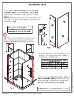 Preview for 8 page of Dreamline SHEN-1332460 Series Installation Instructions Manual