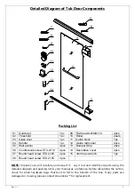 Предварительный просмотр 3 страницы Dreamline TORERO Installation Instruction