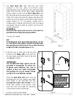 Preview for 14 page of Dreamline UNIDOOR B Installation Instructions Manual