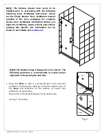 Preview for 28 page of Dreamline UNIDOOR B Installation Instructions Manual