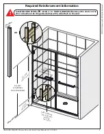 Preview for 5 page of Dreamline UNIDOOR MADRID D245872MB01 Series Installation Instructions Manual