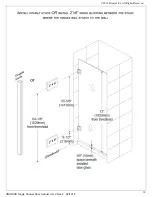 Предварительный просмотр 11 страницы Dreamline UNIDOOR Style C Installation Instructions Manual