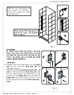 Предварительный просмотр 17 страницы Dreamline UNIDOOR Style C Installation Instructions Manual