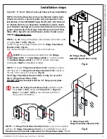 Preview for 12 page of Dreamline UNIDOOR-X L Installation Instructions Manual