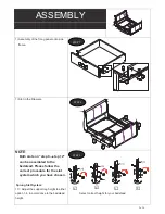 Preview for 5 page of DREAMS BRUGES KING B/S Assembly Instructions Manual