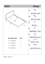 Предварительный просмотр 2 страницы DREAMS Calvert Bed King Assembly Instructions